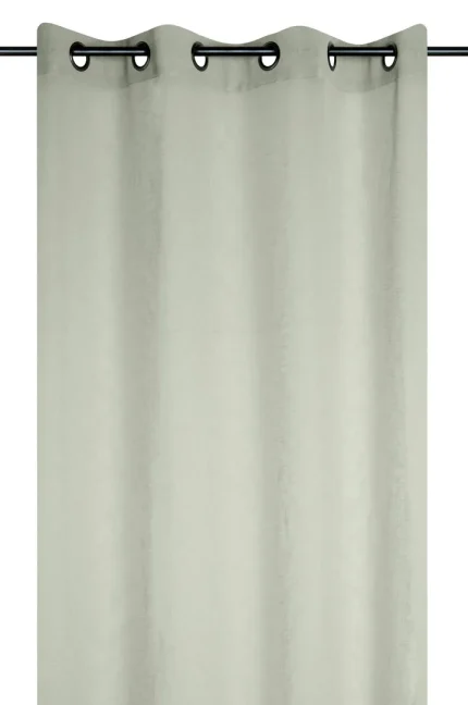 Perdea Paloma 140X260 cm, culoare kaki, 100% poliester - imagine 2