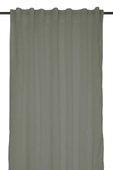 Perdea Madrid 140X260 cm, culoare gri, 100% poliester - imagine 3