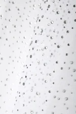 Perdea Whitty 140X260 cm, culoare alb, 100% poliester - imagine 5