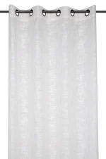 Perdea Ontario 135X260 cm, culoare alb, 100% poliester