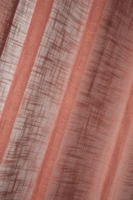 Perdea Ontario 135X260 cm, culoare cărămiziu, 100% poliester - imagine 2