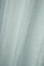 Perdea Ontario 135X260 cm, culoare bleu, 100% poliester - imagine 3