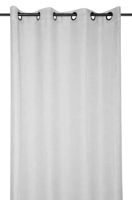 Perdea Ontario 135X260 cm, culoare crem, 100% poliester - imagine 2