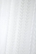 Perdea Callie 140X260 cm, culoare alb, 100% poliester