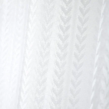 Perdea Callie 140X260 cm, culoare alb, 100% poliester