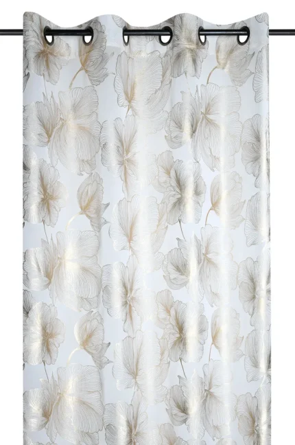 Perdea Leonce 140X260 cm, culoare auriu, 100% poliester - imagine 2