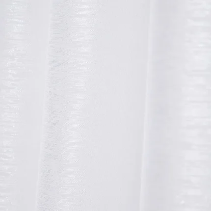 Perdea Linwood 140X260 cm, culoare alb, 100% poliester