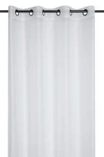 Perdea Linwood 140X260 cm, culoare alb, 100% poliester - imagine 2