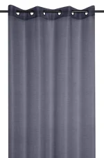 Perdea Linwood 140X260 cm, culoare antracit, 100% poliester - imagine 2