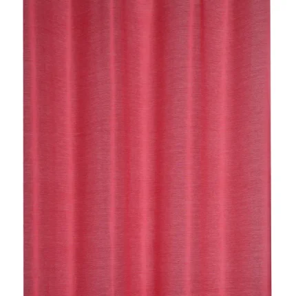 Perdea Linwood 140X260 cm, culoare roșu, 100% poliester