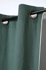 Draperie Helios 140X260 cm, culoare verde, 100% bumbac - imagine 3