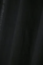 Draperie Helios 140X260 cm, culoare negru, 100% bumbac - imagine 4