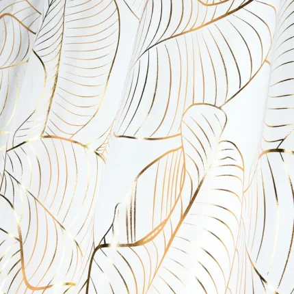 Perdea Patras 140X260 cm, culoare auriu, 100% poliester