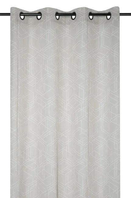 Perdea Sirius 140X260 cm, culoare natural, 100% poliester - imagine 2