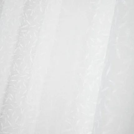 Perdea Heidi 140X260 cm, culoare alb, 100% poliester