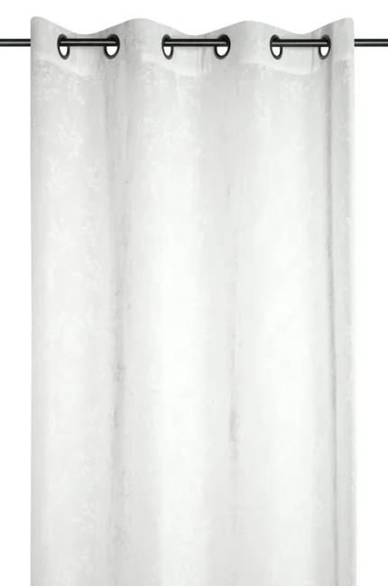 Perdea Samantha 140X260 cm, culoare alb, 100% poliester - imagine 2