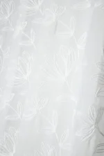 Perdea Bibury 140X260 cm, culoare alb, 100% poliester - imagine 3