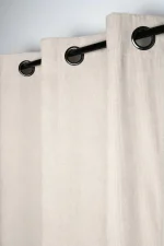 Draperie Dandy 140X260 cm, culoare natural, 100% poliester - imagine 3