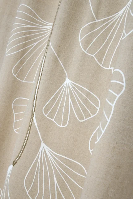 Draperie Nova 140X260 cm, culoare natural, 45% poliester 55% bumbac - imagine 2