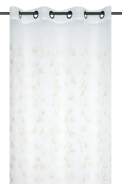 Perdea Nova 140X260 cm, culoare natural, 100% poliester - imagine 2