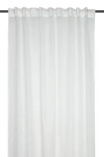 Perdea Voal Titus 140X260 cm, culoare crem, 5% in 95% poliester - imagine 3