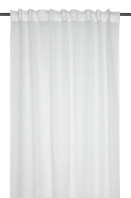 Perdea Voal Titus 140X260 cm, culoare crem, 5% in 95% poliester - imagine 3