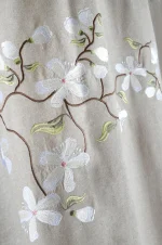 Draperie Printemps 140X260 cm, culoare natural, 45% poliester 55% bumbac