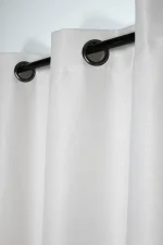 Draperie Milton 135X240 cm, culoare crem, 100% poliester - imagine 2