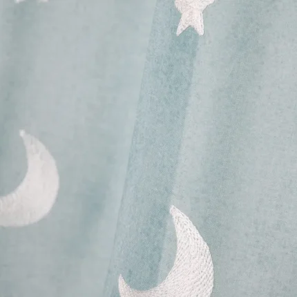 Perdea Moonlight 140X260 cm, culoare verde, 100% poliester