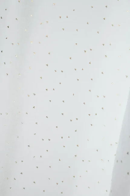 Perdea Stacy 135X260 cm, culoare alb, 100% poliester - imagine 2