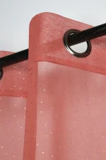 Perdea Stacy 135X260 cm, culoare marsala, 100% poliester - imagine 3