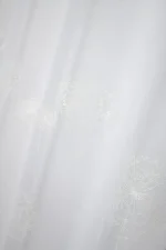 Perdea Blowing 140X260 cm, culoare alb, 100% poliester - imagine 3