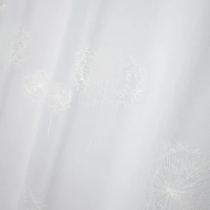 Perdea Blowing 140X260 cm, culoare alb, 100% poliester
