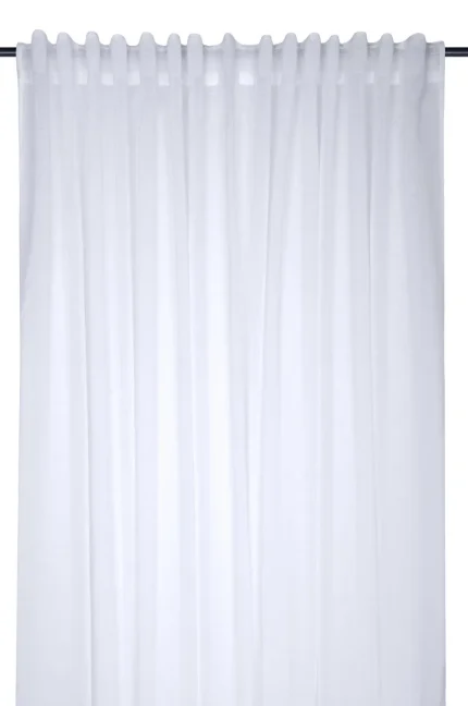 Perdea Madrid 290X260 cm, culoare alb, 100% poliester - imagine 2
