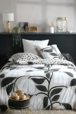 Față de pernă Joyna 50X70 cm, culoare natural, 100% bumbac - imagine 5