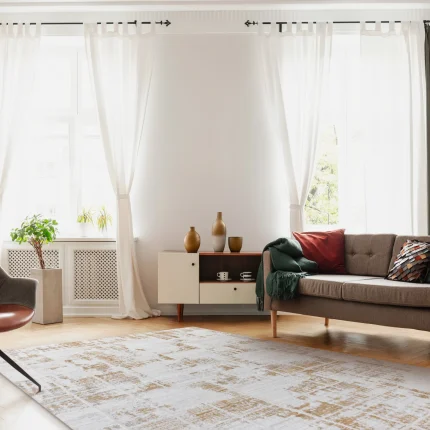 Covor Lusso LZ126A Crem/Auriu